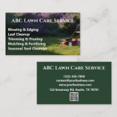 Lawnpro Premium Service Visitekaartje (Voorkant / Achterkant)
