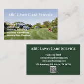 Lawnpro Premium Service Visitekaartje (Voorkant / Achterkant)