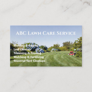 Lawnpro Premium Service Visitekaartje