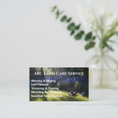 Lawnpro Premium Service Visitekaartje (Staand voorkant)