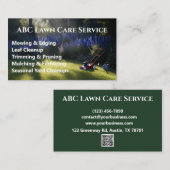Lawnpro Premium Service Visitekaartje (Voorkant / Achterkant)
