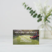 Lawnpro Premium Service Visitekaartje (Staand voorkant)