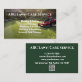 Lawnpro Premium Service Visitekaartje (Voorkant / Achterkant)