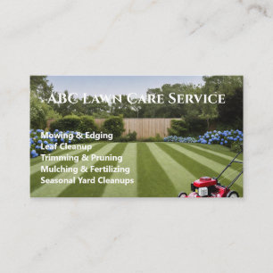 Lawnpro Premium Service Visitekaartje