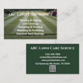 Lawnpro Premium Service Visitekaartje (Voorkant / Achterkant)