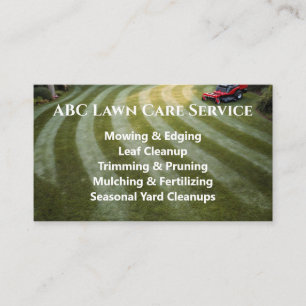 Lawnpro Premium Service Visitekaartje