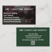 Lawnpro Premium Service Visitekaartje (Voorkant / Achterkant)