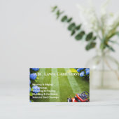 Lawnpro Premium Service Visitekaartje (Staand voorkant)