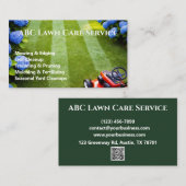 Lawnpro Premium Service Visitekaartje (Voorkant / Achterkant)