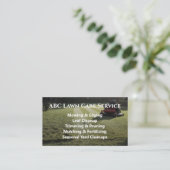 Lawnpro Premium Service Visitekaartje (Staand voorkant)