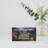 Lawnpro Premium Service Visitekaartje (Staand voorkant)