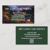 Lawnpro Premium Service Visitekaartje (Voorkant / Achterkant)