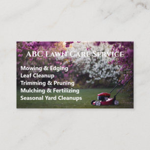 Lawnpro Premium Service Visitekaartje