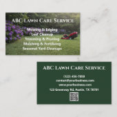Lawnpro Premium Service Visitekaartje (Voorkant / Achterkant)
