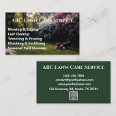 Lawnpro Premium Service Visitekaartje (Voorkant / Achterkant)