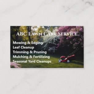 Lawnpro Premium Service Visitekaartje