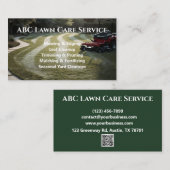 Lawnpro Premium Service Visitekaartje (Voorkant / Achterkant)