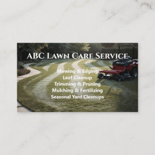 Lawnpro Premium Service Visitekaartje