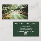 Lawnpro Premium Service Visitekaartje (Voorkant / Achterkant)