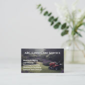 Lawnpro Premium Service Visitekaartje (Staand voorkant)