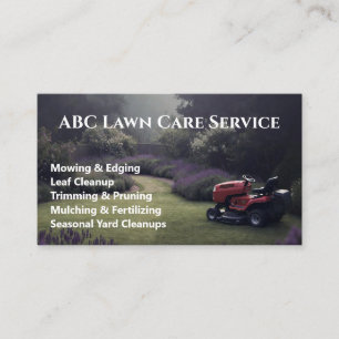 Lawnpro Premium Service Visitekaartje
