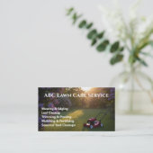 Lawnpro Premium Service Visitekaartje (Staand voorkant)
