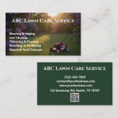 Lawnpro Premium Service Visitekaartje (Voorkant / Achterkant)