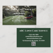 Lawnpro Premium Service Visitekaartje (Voorkant / Achterkant)
