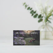Lawnpro Premium Service Visitekaartje (Staand voorkant)