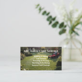 Lawnpro Premium Service Visitekaartje (Staand voorkant)