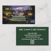 Lawnpro Premium Service Visitekaartje (Voorkant / Achterkant)