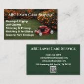 Lawnpro Premium Service Visitekaartje (Voorkant / Achterkant)