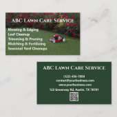 Lawnpro Premium Service Visitekaartje (Voorkant / Achterkant)
