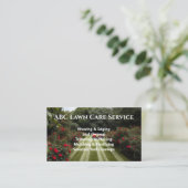 Lawnpro Premium Service Visitekaartje (Staand voorkant)