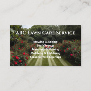 Lawnpro Premium Service Visitekaartje