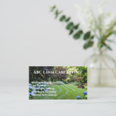 Lawnpro Premium Service Visitekaartje (Staand voorkant)
