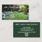 Lawnpro Premium Service Visitekaartje (Voorkant / Achterkant)