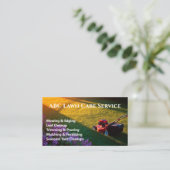 Lawnpro Premium Service Visitekaartje (Staand voorkant)
