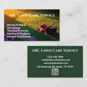 Lawnpro Premium Service Visitekaartje (Voorkant / Achterkant)