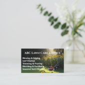 Lawnpro Premium Service Visitekaartje (Staand voorkant)