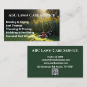 Lawnpro Premium Service Visitekaartje (Voorkant / Achterkant)