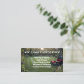 Lawnpro Premium Service Visitekaartje (Staand voorkant)