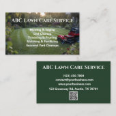 Lawnpro Premium Service Visitekaartje (Voorkant / Achterkant)