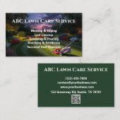 Lawnpro Premium Service Visitekaartje (Voorkant / Achterkant)
