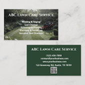Lawnpro Premium Service Visitekaartje (Voorkant / Achterkant)
