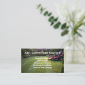 Lawnpro Premium Service Visitekaartje (Staand voorkant)