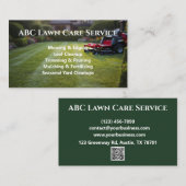 Lawnpro Premium Service Visitekaartje (Voorkant / Achterkant)