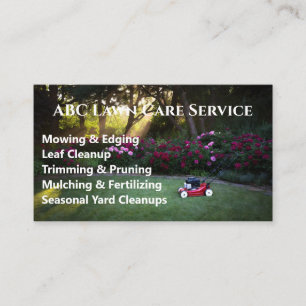 Lawnpro Premium Service Visitekaartje