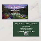 Lawnpro Premium Service Visitekaartje (Voorkant / Achterkant)