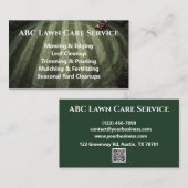 Lawnpro Premium Service Visitekaartje (Voorkant / Achterkant)